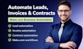 automate lead generation, invoice and contract workflow with n8n for business