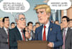 do a political cartoon art