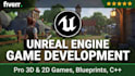 create a professional unreal game