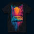 create retro water color design for tshirt merch