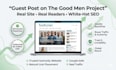 do guest post on good men project