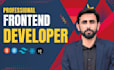 build custom website, front end developer