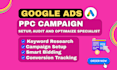 setup and manage google ads ppc campaign