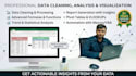 do excel data cleaning, deduplication, and data analysis