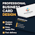 professional business cards design