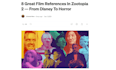 write film analysis articles revealing classic cinema references