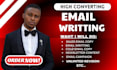 write high converting email write sales copy and cold email copy that convert