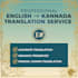 do kannada content writing and translation