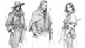draw character design in sketch