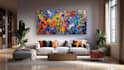 paint professional abstract art