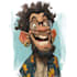 do a funny caricature with my style