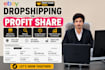 do ebay 2step dropshipping on profit share