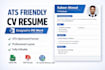 design a professional ats friendly CV resume