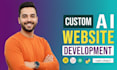 build ai website, business website development as a full stack web developer