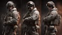 draw 2d game art military character design
