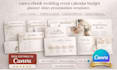 canva ebook wedding event calendar budget planner slides presentation templates