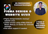 do figma website design  website ui ux design website mockup