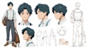 draw anime character design sheet