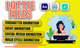 create json lottie gif animations