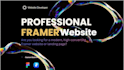 design a modern responsive website using frame