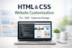 create a simple HTML webpage with basic CSS styling