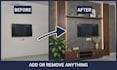 do professional ai image manipulation and object removal