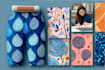design a seamless surface pattern print