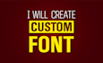 create custom fonts manually hand drawing to ttf and otf