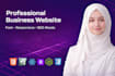design a professional and responsive business website
