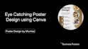 design professional canva posters and social media posts