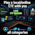 play a local or online ctf with you and help you rank higher