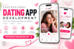 build custom dating app, ai dating app, social media app with admin panel