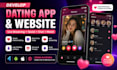develop dating app dating website live streaming app social media app dating app