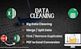 work pdf to excel work and clean format merge split in excel
