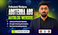 build an autoblog website with adsterra ads SEO optimization and fast loading
