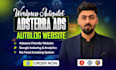build an autoblog website with adsterra ads SEO optimization and fast loading