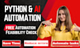 build python scripts and ai automation to save your time