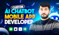do ai mobile app, ai chatbot, app development, android, ios