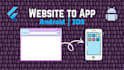convert website to app, website to ios or android mobile app