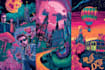 cerate a psychedelic surrealistic art for you