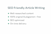 seo blog posts and articles