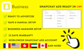 create snapchat ads account ready for advertising