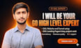 be your gohighlevel expert, ghl website and funnel, ghl landing page and project
