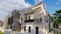 remodel row houses, luxury homes render, duplex design, property development cgi