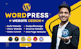 do wordpress landing page, sales funnel, one page website, wordpress website