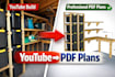 turn your DIY youtube build into professional PDF plans