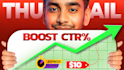 design catchy youtube thumbnails