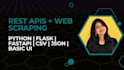 build python rest apis and web scraping data extraction solutions