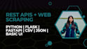 build python rest apis and web scraping data extraction solutions