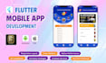 create flutter mobile application